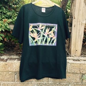 ♦️ Buy 2 Get 1 Free! Birds of Paradise Tee Black